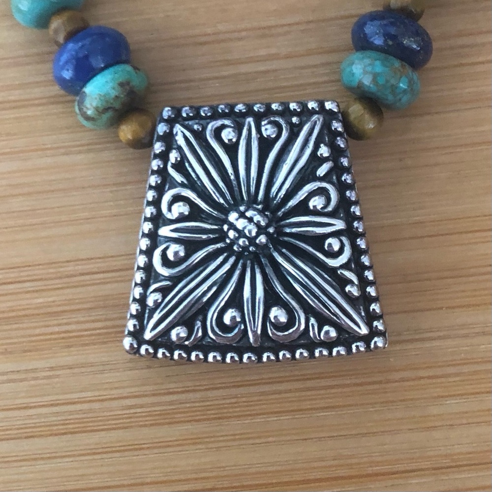 $86  Whitney Kelly Designer Estate Necklace  Sterling Silver Marked WK 925 CHINA - Picture 3 of 5